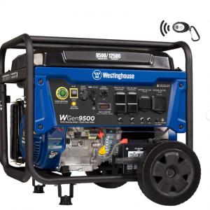 $200 off Westinghouse 12,500 Peak Watt Remote Electric Start Portable Gas Powered Generator 