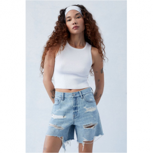 PacSun Eco Light Indigo 牛仔短褲