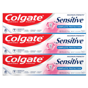 Colgate 抗敏感薄荷牙膏  6oz x 3支