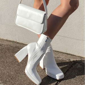 70% Off Eastern Boots White @ Princess Polly UK 