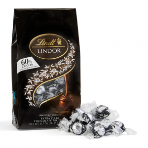 LINDOR 60% 特浓黑巧克力松露 75颗装