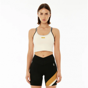 29% Off Podium Sports Bra In Pearled Ivory @ P.E Nation