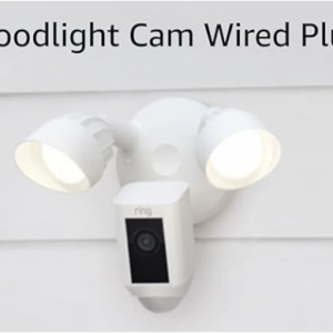 40% off Ring Floodlight Cam Wired Plus with motion-activated 1080p HD video @Amazon