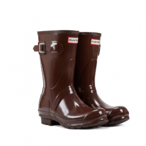 47% Off Women's Original Short Gloss Rain Boots @ Hunter Boots 