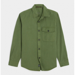 Todd Snyder One Pocket Utility Shirt in Olive 衬衣