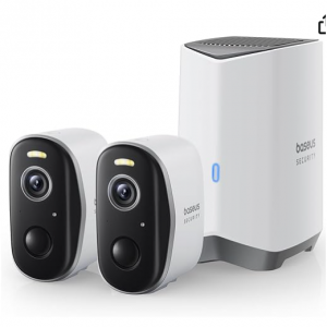 Extra $40 off Baseus Security Camera, N1 2K HD 2-Cam Kit Security Cameras @Amazon