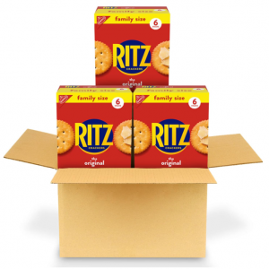 RITZ Original Crackers, Family Size, 3 Boxes @ Amazon