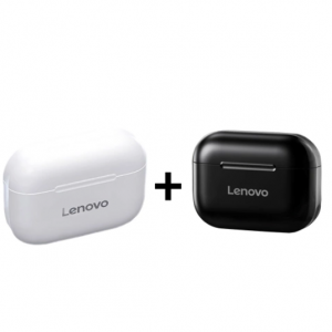 66% off 2PCS Lenovo LivePods LP40 Semi-in-ear Earphones @TomTop