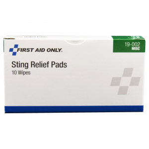 First Aid Only Sting Relief Pads (Box of 10) @ Amazon