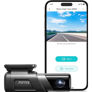 30% off 70mai True 2.7K 1944P Dash Cam M500, eMMC Built-in 128GB Storage @Amazon