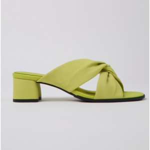 40% Off Katie Green Textile Sandals For Women @ Camper CA