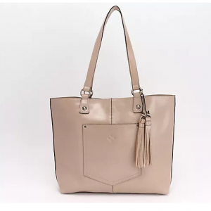 44% Off Patricia Nash Marza Leather Tote w/ Tassel @ QVC