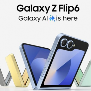 $120 off Samsung - Galaxy Z Flip6 512GB (Unlocked) - Silver @Best Buy