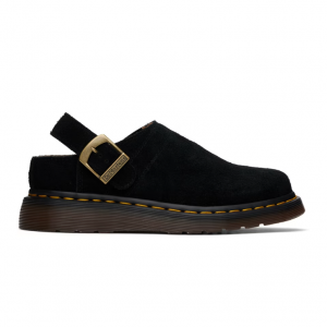 40% Off DR. MARTENS Black Isham Mules @ SSENSE