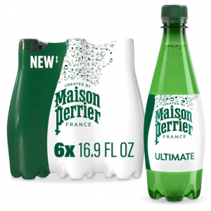 Maison Perrier Ultimate Sparkling Water, 16.9 Fl Oz, 6 Count 101.4 fl oz @ Amazon