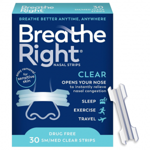 Breathe Right Original Nasal Strips, 30 ct @ Amazon