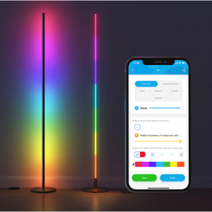 Govee RGBICW Smart Corner Floor Lamp