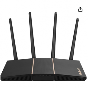 17% off ASUS AX3000 WiFi 6 Router (RT-AX57)  @Amazon