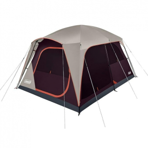 Coleman Skylodge 8 person Weatherproof Family camping Tent with Convertible Screen Room