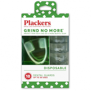 Plackers Grind No More Night Guard, One Size Fits All, 10 Count @ Amazon