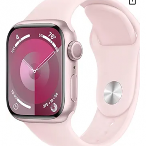 Amazon - Apple Watch Series 9 GPS 41mm表盤，粉色，7折