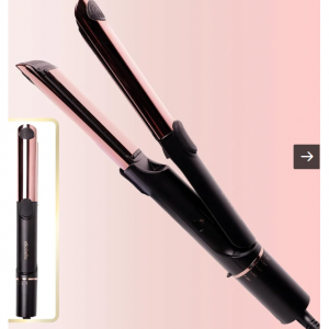 $50.02 off ELLA BELLA® Hair Straightener and Air Curler 2 in 1 @ELLA BELLA 