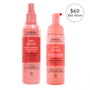 鲜活滋养免洗洗发露+造型泡沫套装