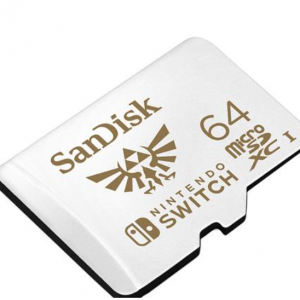 $11 off SanDisk 64GB UHS-I microSDXC Memory Card for the Nintendo Switch @Adorama