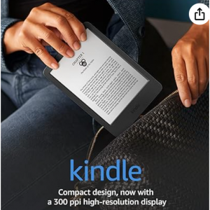 15% off Amazon Kindle – The lightest and most compact Kindle @Amazon