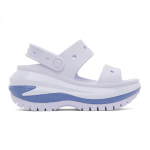 56% Off CROCS Blue Mega Crush Sandals @ SSENSE