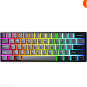 $15 off DrunkDeer G60 Wired Actuation-Distance-Adjustable Magnetic Switch Gaming Keyboard