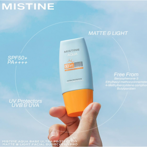 MISTINE Lightweight Sunscreen for Face 2 fl.oz SPF 50+ @ Amazon