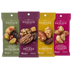 Sahale Snacks Glazed Mix Nut Blend Variety Pack, 1.5 Oz Grab & Go Bags (12 Total Packs) @ Amazon