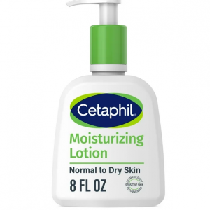 Cetaphil Avocado Oil Moisturizing Lotion for Dry to Normal Skin, Unscented, 8 fl oz