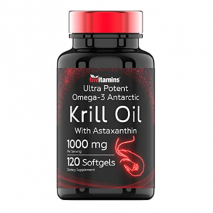 TNVitamins 南極磷蝦油 1000mg 120粒 120mg EPA+80 mg DHA+200 mcg 蝦青素