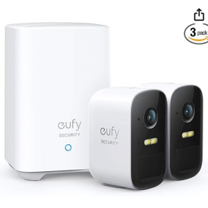 46% off eufyCam 2C 2-Cam Kit, Security Camera Wireless Outdoor @Amazon