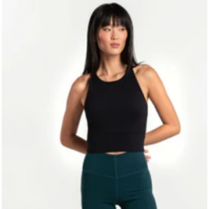 65% Off Comfort Stretch Tank Top - Black @ Lolë CA