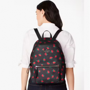 61% Off Chelsea Rose Toss Printed Large Backpack @ Kate Spade Outlet