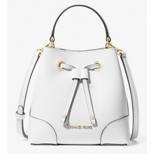 Michael Kors Mercer Small Pebbled Leather Bucket Bag $79 shipped