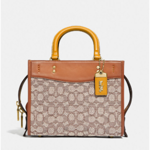 50% Off Rogue 25 In Signature Textile Jacquard @ Coach Australia 