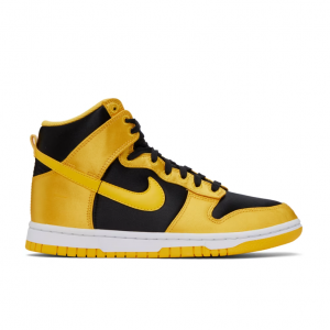 SSENSE官网 NIKE Yellow & Black Dunk 女款黑黄配色高帮运动鞋5.3折热卖 