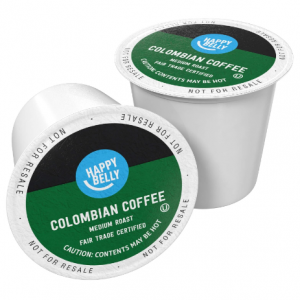 Happy Belly Medium Roast Coffee Pods, Compatible with Keurig 2.0 K-Cup Brewers, 100 Count @ Amazon