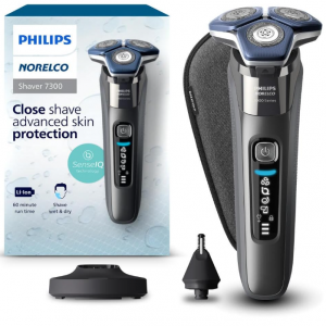 Philips Norelco Shaver 7300, Rechargeable Wet & Dry Electric Shaver @ Amazon