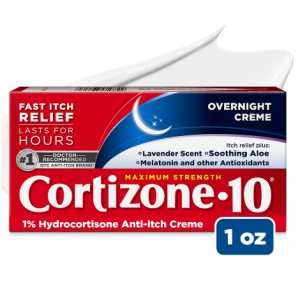 Cortizone 10 Maximum Strength Overnight Itch Relief 1 oz @ Amazon