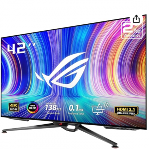 36% off ASUS ROG Swift 41.5” 4K OLED Gaming Monitor (PG42UQ) @Amazon