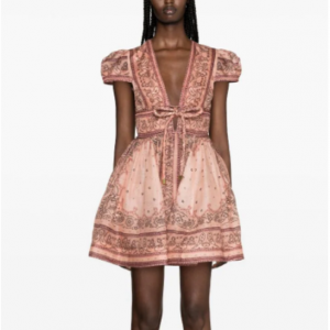 ZIMMERMANN Matchmaker bandana-print minidress 碎花裙
