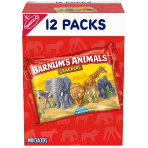 Barnum's 動物餅幹 1oz 12包 @ Amazon