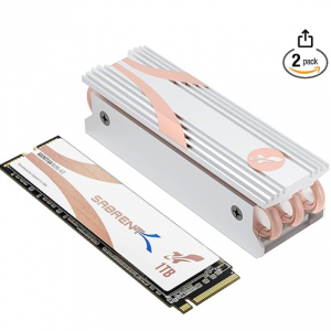 10% off SABRENT 1TB Rocket Q4 NVMe PCIe 4.0 M.2 2280 Internal SSD @Amazon