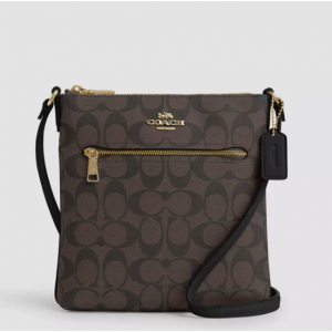 COACH OUTLET Mini Rowan File Bag In Signature Canvas