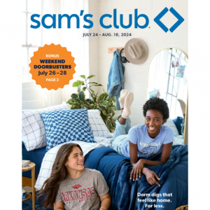  Sams Club Doorbusters Weekend up to 50% OFF on 7/26